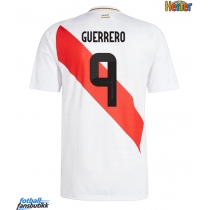 Peru Paolo Guerrero #9 Hjemmedrakt Copa America 2024 Kortermet